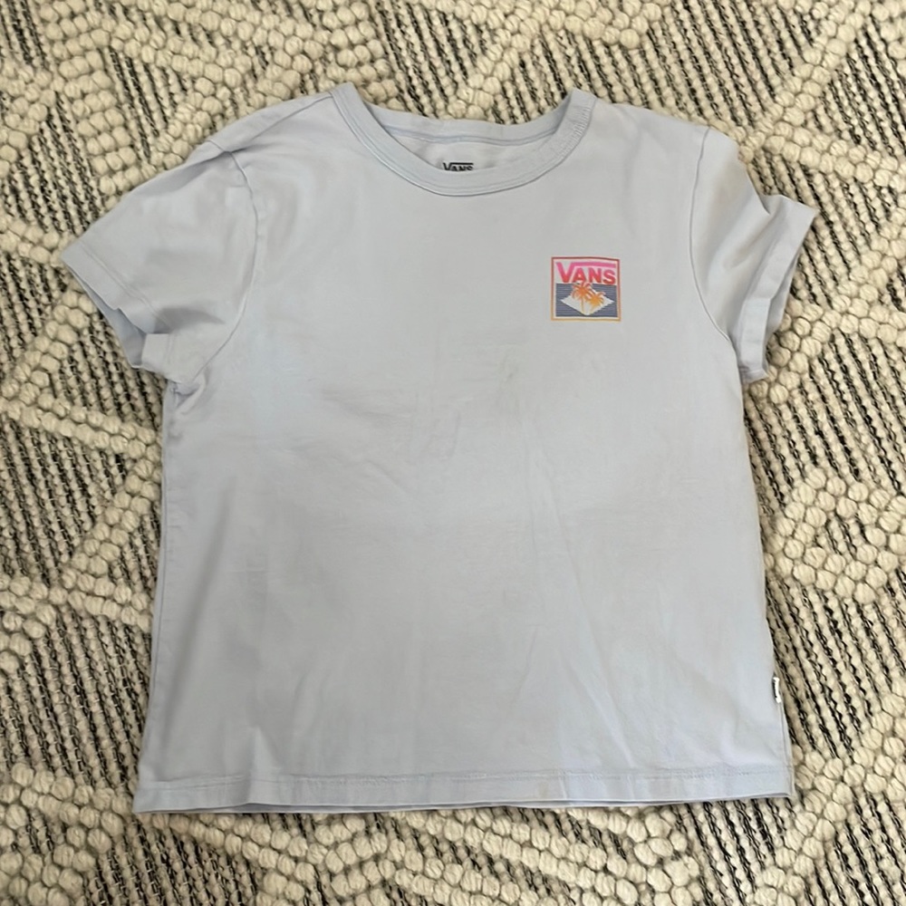 Pre loved vans shirt kids medium